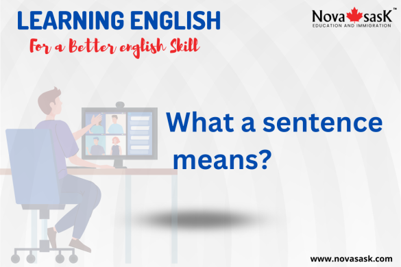 What a sentence means?