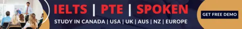 IELTS, PTE and Spoken English coaching — study in Canada, USA, UK, Australia, NZ and Europe
