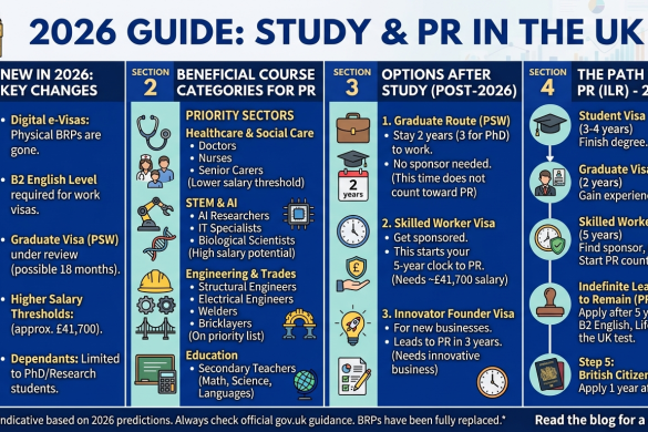 The 2026 Guide to Studying in the UK: Courses, Careers, and the New Path to PR