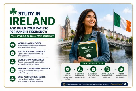 Study in Ireland and Build Your Path to Ireland Long-Term Residency: From Student to Long-Term Residency