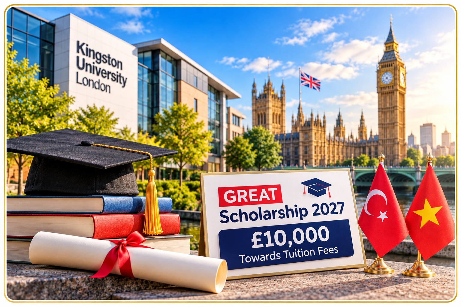 Kingston University GREAT Scholarship 2027