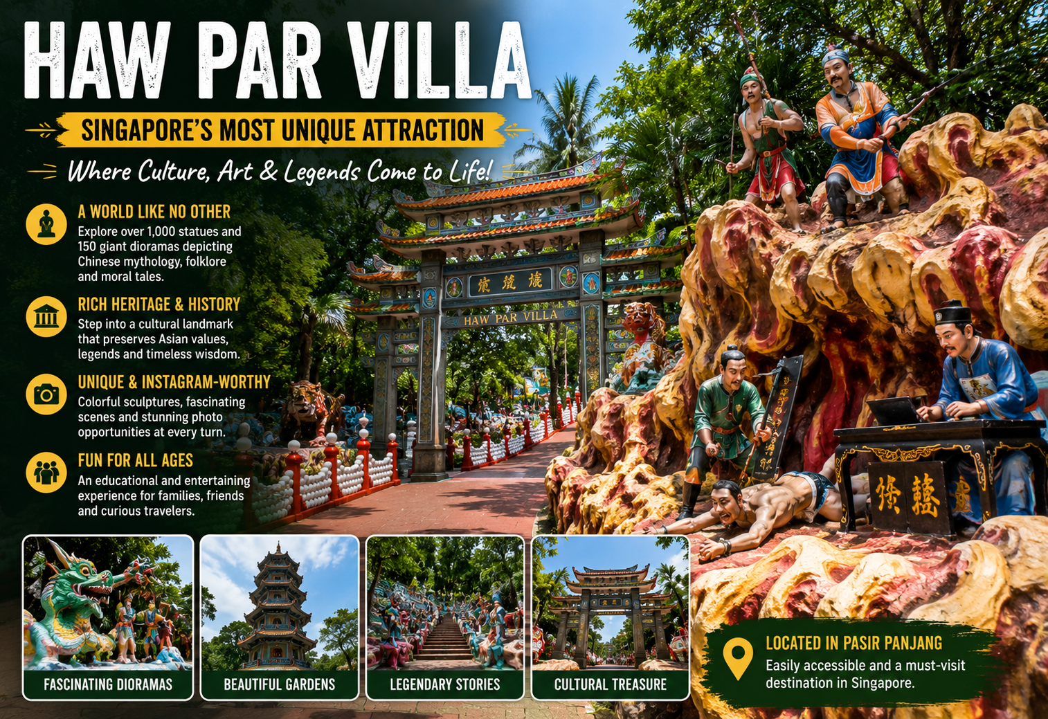 Haw Par Villa – Singapore's Most Unique Attraction