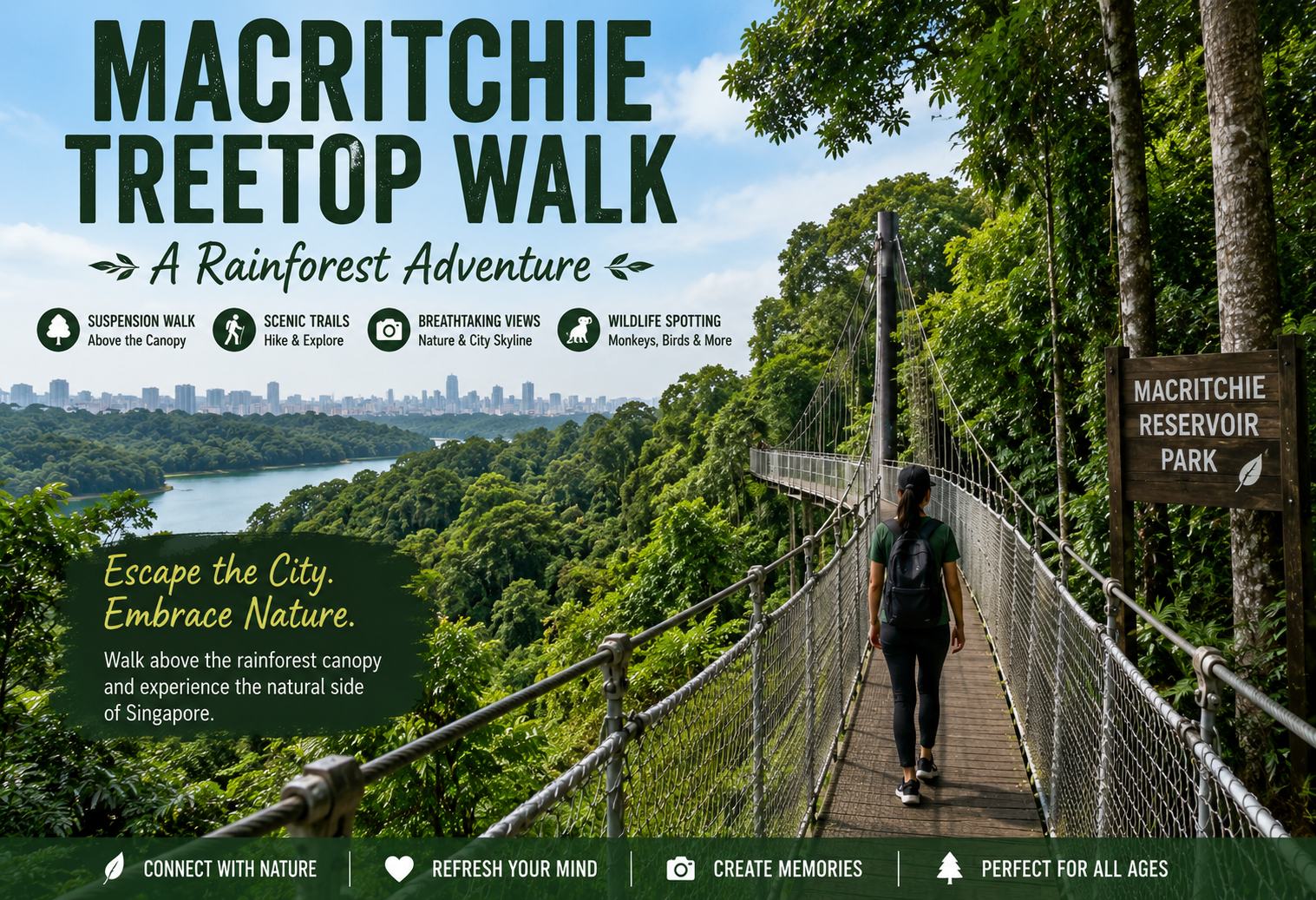 MacRitchie TreeTop Walk – A Rainforest Adventure