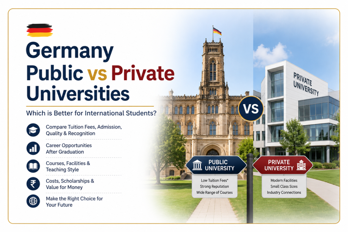 Germany Public vs Private Universities